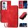 Per OPPO Reno11 F / F25 Pro Custodia in pelle con motivo a farfalla in rilievo con cordino (rosso) Per OPPO Reno11 F / F25 Pro Custodia in pelle con motivo a farfalla in rilievo con cordino (rosso)