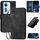 Per OPPO Reno11 F / F25 Pro Custodia in pelle con motivo a farfalla in rilievo con cordino (nero) Per OPPO Reno11 F / F25 Pro Custodia in pelle con motivo a farfalla in rilievo con cordino (nero)