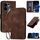 Per OPPO Reno13 F 4G / 5G Custodia in pelle con motivo a farfalla in rilievo con cordino (caffè) Per OPPO Reno13 F 4G / 5G Custodia in pelle con motivo a farfalla in rilievo con cordino (caffè)