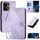 Per OPPO Reno13 F 4G / 5G Custodia in pelle con motivo a farfalla in rilievo con cordino (viola chiaro) Per OPPO Reno13 F 4G / 5G Custodia in pelle con motivo a farfalla in rilievo con cordino (viola chiaro)