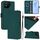 Per Asus ROG Phone 9 / 9 Pro Custodia in pelle tinta unita con cordino (verde scuro) Per Asus ROG Phone 9 / 9 Pro Custodia in pelle tinta unita con cordino (verde scuro)
