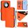Custodia per telefono in pelle tinta unita Smart Global Skin Feel per Honor X9c con cordino (arancione) Custodia per telefono in pelle tinta unita Smart Global Skin Feel per Honor X9c con cordino (arancione)