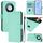 Custodia per telefono in pelle tinta unita Smart Global Skin Feel For Honor X9c con cordino (verde menta) Custodia per telefono in pelle tinta unita Smart Global Skin Feel For Honor X9c con cordino (verde menta)