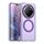 Per Honor X9c Candy Magsafe PC Hybrid TPU Custodia per telefono (viola)