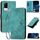 Per vivo S9e Custodia in pelle con motivo a farfalla in rilievo con cordino (azzurro chiaro) Per vivo S9e Custodia in pelle con motivo a farfalla in rilievo con cordino (azzurro chiaro)