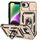 Per iPhone 16e Custodia per telefono con supporto scorrevole Camshield (oro) Per iPhone 16e Custodia per telefono con supporto scorrevole Camshield (oro)