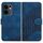Per OPPO Reno13 F 4G / 5G Custodia in pelle con stampa a testa di elefante e cordino (blu reale) Per OPPO Reno13 F 4G / 5G Custodia in pelle con stampa a testa di elefante e cordino (blu reale)