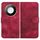 Per Honor X60 / X9c Smart Elephant Head Custodia in pelle con cordino (rosso rosa) Per Honor X60 / X9c Smart Elephant Head Custodia in pelle con cordino (rosso rosa)