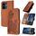 Per OPPO Reno13 F 4G / 5G Custodia in pelle con motivo a fiori di Datura (marrone) Per OPPO Reno13 F 4G / 5G Custodia in pelle con motivo a fiori di Datura (marrone)