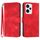 Custodia in pelle con motivo a linee per Redmi Note 12 Turbo / Xiaomi Poco F5 (rossa) Custodia in pelle con motivo a linee per Redmi Note 12 Turbo / Xiaomi Poco F5 (rossa)