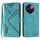 Per vivo V30e Line Pattern Custodia in pelle con motivo a pelle (azzurro chiaro) Per vivo V30e Line Pattern Custodia in pelle con motivo a pelle (azzurro chiaro)