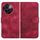 Per vivo V30e Custodia in pelle con motivo a testa di elefante in rilievo e cordino (rosso rosa) Per vivo V30e Custodia in pelle con motivo a testa di elefante in rilievo e cordino (rosso rosa)