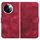 Per vivo Y200i Custodia in pelle con motivo a testa di elefante in rilievo e cordino (rosso rosa) Per vivo Y200i Custodia in pelle con motivo a testa di elefante in rilievo e cordino (rosso rosa)