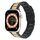 Per Apple Watch 42mm / 41mm / 40mm / 38mm Cinturino magnetico in acciaio a tre perle (oro nero) Per Apple Watch 42mm / 41mm / 40mm / 38mm Cinturino magnetico in acciaio a tre perle (oro nero)