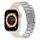 Per Apple Watch 42mm / 41mm / 40mm / 38mm Cinturino magnetico in acciaio a tre perle (argento oro rosa) Per Apple Watch 42mm / 41mm / 40mm / 38mm Cinturino magnetico in acciaio a tre perle (argento oro rosa)