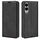 Per Samsung Galaxy S25 Edge 5G Custodia in pelle con ventosa magnetica Retro-skin (nero) Per Samsung Galaxy S25 Edge 5G Custodia in pelle con ventosa magnetica Retro-skin (nero)