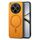 Per OPPO Find X8 Retro Magsafe Custodia per telefono con retro magnetico in PU (giallo) Per OPPO Find X8 Retro Magsafe Custodia per telefono con retro magnetico in PU (giallo)
