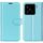 Custodia per telefono in pelle con texture Litchi per Xiaomi 15 con supporto (blu) Custodia per telefono in pelle con texture Litchi per Xiaomi 15 con supporto (blu)