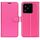 Custodia per telefono in pelle con texture Litchi e supporto per Xiaomi 15 Pro (rosso rosa) Custodia per telefono in pelle con texture Litchi e supporto per Xiaomi 15 Pro (rosso rosa)