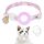 Per AirTag Tracker Custodia in silicone Piccola Daisy Pet Collar Collare per cani con campanello e pellicola anteriore e posteriore (viola) Per AirTag Tracker Custodia in silicone Piccola Daisy Pet Collar Collare per cani con campanello e pellicola anteriore e posteriore (viola)