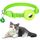 Per AirTag Tracker Custodia in silicone riflettente stelle e luna gatti cani collare per animali domestici con campanello (verde) Per AirTag Tracker Custodia in silicone riflettente stelle e luna gatti cani collare per animali domestici con campanello (verde)
