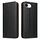 Per iPhone 16e Fierre Shann PU Custodia per telefono in vera pelle (nero)