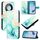 Per Honor X9c Smart 5G PT003 Custodia in pelle con motivo in marmo (verde) Per Honor X9c Smart 5G PT003 Custodia in pelle con motivo in marmo (verde)