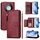 Per Honor X60 / X9c Smart Multi-Card Slots Zipper Wallet Custodia in pelle per telefono (rosso scuro) Per Honor X60 / X9c Smart Multi-Card Slots Zipper Wallet Custodia in pelle per telefono (rosso scuro)