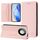Per Honor X60 / X9c Smart RC01 Custodia per telefono in pelle RFID con ventosa magnetica a doppia piega (rosa) Per Honor X60 / X9c Smart RC01 Custodia per telefono in pelle RFID con ventosa magnetica a doppia piega (rosa)
