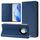 Per Honor X60 / X9c Smart RC01 Custodia per telefono in pelle RFID con ventosa magnetica a doppia piega (blu scuro) Per Honor X60 / X9c Smart RC01 Custodia per telefono in pelle RFID con ventosa magnetica a doppia piega (blu scuro)