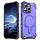 Per iPhone 15 Pro Straship MagSafe TPU Hybrid PC Phone Case (viola)