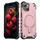 Per iPhone 14 Plus Straship MagSafe TPU Hybrid PC Phone Case (oro rosa)