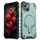 Per iPhone 14/13 Straship MagSafe TPU Hybrid PC Phone Case (verde notte)