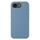 Per iPhone 16e Custodia in silicone liquido per telefono (azzurro)