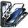 Per iPhone 16e Custodia per telefono MagSafe in vetro temperato RedPepper (nero) Per iPhone 16e Custodia per telefono MagSafe in vetro temperato RedPepper (nero)