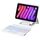 Per iPad mini 2024 / mini 6 Supporto galleggiante staccabile con tastiera retroilluminata Custodia in pelle per tablet con touchpad (bianco) Per iPad mini 2024 / mini 6 Supporto galleggiante staccabile con tastiera retroilluminata Custodia in pelle per tablet con touchpad (bianco)