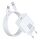 Caricabatterie GaN REMAX RP-U71 30W Type-C compatibile con tutti i dispositivi con cavo dati, spina: spina UE (bianco) Caricabatterie GaN REMAX RP-U71 30W Type-C compatibile con tutti i dispositivi con cavo dati, spina: spina UE (bianco)
