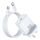 Caricabatterie GaN REMAX RP-U71 30W Type-C compatibile con tutti i dispositivi con cavo dati, spina: spina UK (bianco) Caricabatterie GaN REMAX RP-U71 30W Type-C compatibile con tutti i dispositivi con cavo dati, spina: spina UK (bianco)