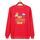 Felpa girocollo casual ampia e stampata JOY CUSTOM con stampa su richiesta, taglia: M (rosso) Felpa girocollo casual ampia e stampata JOY CUSTOM con stampa su richiesta, taglia: M (rosso)
