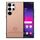Per Samsung Galaxy S25 Ultra 5G Custodia in pelle con retro in tessuto Twill (rosa) Per Samsung Galaxy S25 Ultra 5G Custodia in pelle con retro in tessuto Twill (rosa)