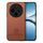 Per OPPO Find X8 Pro Twill Tessuto Pelle Custodia Posteriore per Telefono (Marrone) Per OPPO Find X8 Pro Twill Tessuto Pelle Custodia Posteriore per Telefono (Marrone)