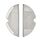 2 pezzi/pacco di panni per mocio per Xiaomi Mijia 1C / 2C / 1T accessori per aspirapolvere robot (grigio)