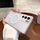 Per vivo S17 Fine Hole Ice Fog MagSafe PC Phone Case (Bianco)