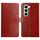 Custodia a libro in pelle con motivo a Y per Infinix Hot 50 4G (marrone)