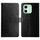 Custodia a libro in pelle con motivo a Y per Infinix Hot 50i 4G (nera)