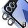 Per Samsung Galaxy Z Flip6 ENKAY Hat-Prince 9H Obiettivo della fotocamera posteriore Pellicola in vetro temperato in lega di alluminio glitterata (nero) Per Samsung Galaxy Z Flip6 ENKAY Hat-Prince 9H Obiettivo della fotocamera posteriore Pellicola in vetro temperato in lega di alluminio glitterata (nero)