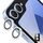 Per Samsung Galaxy Z Flip6 ENKAY Hat-Prince 9H Obiettivo della fotocamera posteriore Pellicola in vetro temperato in lega di alluminio glitterata (argento) Per Samsung Galaxy Z Flip6 ENKAY Hat-Prince 9H Obiettivo della fotocamera posteriore Pellicola in vetro temperato in lega di alluminio glitterata (argento)