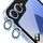 Per Samsung Galaxy Z Flip5 ENKAY Hat-Prince 9H Obiettivo della fotocamera posteriore Pellicola in vetro temperato in lega di alluminio glitterata (blu) Per Samsung Galaxy Z Flip5 ENKAY Hat-Prince 9H Obiettivo della fotocamera posteriore Pellicola in vetro temperato in lega di alluminio glitterata (blu)