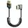 Cavo a molla HDMI 2.1 8K 60HZ, lunghezza 0,5 m, specifiche: piegatura a sinistra