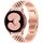 Per Huawei Watch 4/4 Pro cinturino in acciaio inossidabile con cinque perle (oro rosa) Per Huawei Watch 4/4 Pro cinturino in acciaio inossidabile con cinque perle (oro rosa)